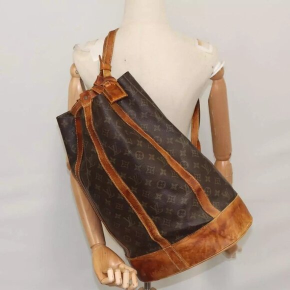 LOUIS VUITTON Monogram Randonnee GM Shoulder Bag